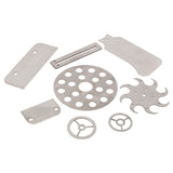 Sheet metal parts with metal laser cutting services metal fabrication