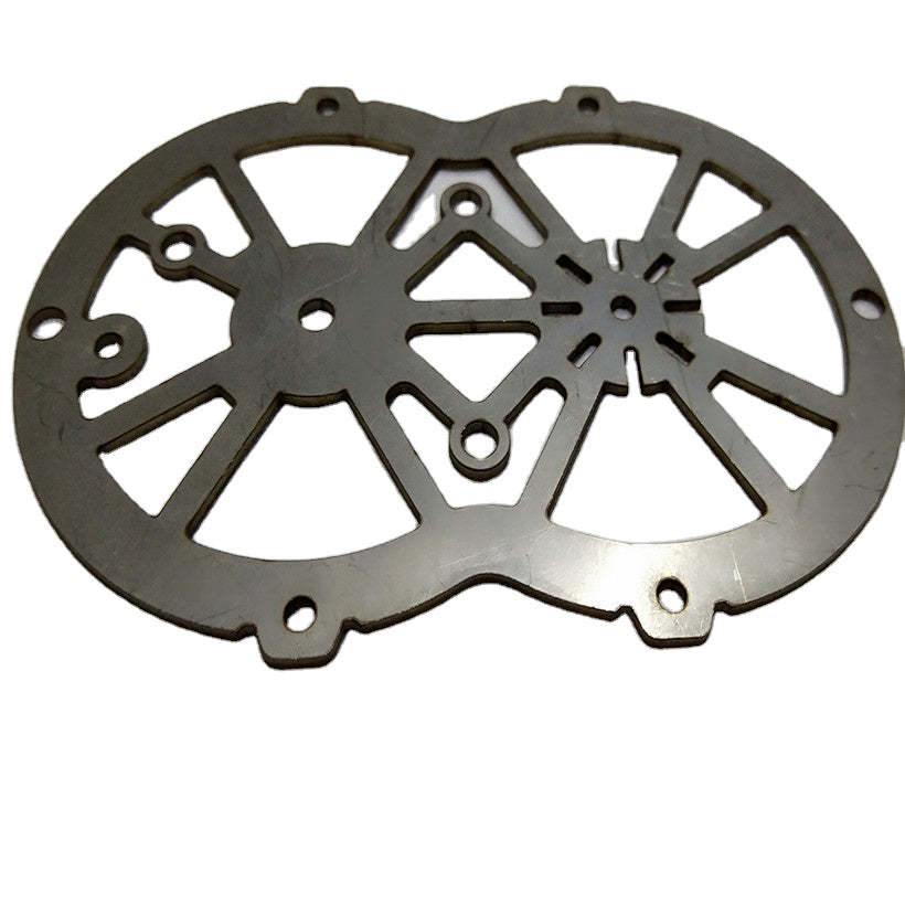 Customized Stainless Steel Sheet Metal Fabrication Parts, OEM Service Aluminum/Brass/Copper Laser Cutting Parts